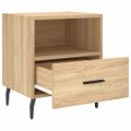 vidaXL Nočné stolíky 2 ks dub sonoma 40x35x47,5 cm kompozitné drevo