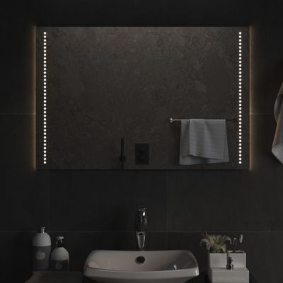 vidaXL LED kúpeľňové zrkadlo 60x90 cm