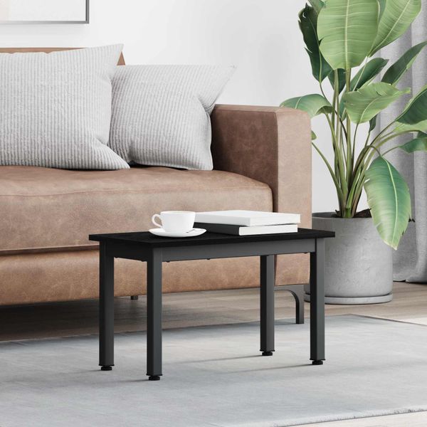 vidaXL Konferenčný stolík Čierny dub 60 x 30 x 36 cm Kompozitné drevo