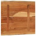 vidaXL Stolová doska 80x80x3,8 cm štvorcová masívna akácia živá hrana