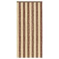 vidaXL Záves proti hmyzu z chenille Hnedá a béžová 100 x 220 cm
