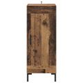 vidaXL Servírovacia skriňa Olden Staré drevo 34,5 x 34 x 90 cm
