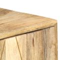 vidaXL Komoda 118x30x75 cm mangovníkový masív