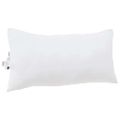 vidaXL Vankúš 2 ks 81 x 42 x 20 cm Polyester Biela