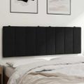 vidaXL Vankúš na čelo postele Hanko čierny 120 cm zamat
