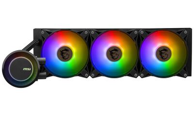 MSI vodný chladič CPU MAG CORELIQUID E360/ 3x 120mm ARGB fan/ podpora LGA1700 Vodné chladenie, pre CPU, pre Intel i AMD, 3× 120mm ARGB ventilátor, socket 1150, 1151, 1155, 1156, 1200, 1700, AM5, AM4, TR4