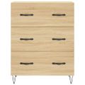 vidaXL Vysoká skrinka dub sonoma 69,5x34x180 cm spracované drevo