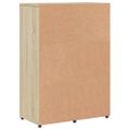 vidaXL Komody 2 ks dub sonoma 60x31x84 cm kompozitné drevo