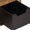 vidaXL Konferenčný stolík so zásuvkami 50x50x40 cm mangovníkový masív