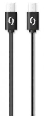 ALIGATOR Dátový kábel POWER 3A, USB-C/USB-C, čierny