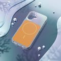 Puzdro Etteri Hidden Pearl pre iPhone 17 6,3" oranžové