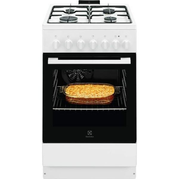 ELECTROLUX Kombinovaný sporák LKK520032W biely