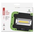 Nabíjacie pracovné COB LED reflektor EMOS P4534, 600 lm, 3000 mAh