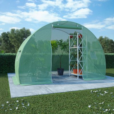 vidaXL Skleník 4,5 m² 300x150x200 cm