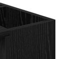 vidaXL Konferenčný stolík Čierny dub 101,5 x 50 x 37 cm