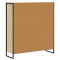 vidaXL Knižnica 99.5 x 30 x 108.5 cm Kompozitné drevo Sonoma