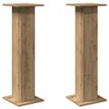 vidaXL Stojany na reproduktor 2ks dub artisan 30x30x95cm kompoz. drevo