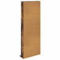 vidaXL CD Skrinka Dymový dub 65 x 23,5 x 175 cm Kompozitné drevo
