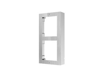Hikvision 2-rámček interkomu pre povrchovú montáž nerez
