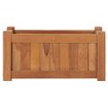 vidaXL Vyvýšený záhon 50x25x25 cm, tíkový masív