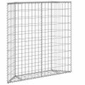 vidaXL Trapézový gabiónový vyvýšený kôš pozinkovaná oceľ 100x20x100 cm