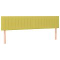 vidaXL Boxspring posteľ s matracom zelená 160x200 cm látka