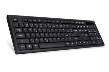 CONNECT IT kancelárska drôtová USB klávesnica, CZ + SK verzia, čierna