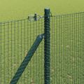 vidaXL Zváraný drôtový plot s hrotmi 50 x 1,5 m Oceľ s PVC povrchom