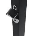 vidaXL Grilovací altánok 240x150x255 cm antracitový oceľový