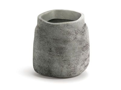 Kvetináč BOGE slaný sivý 38cm
