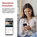 Kamera EMOS IP-1100G WALL /H4170/ GoSmart vonkajšia batériová s WiFi a solárnym panelom