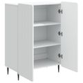vidaXL Servírovacia skriňa Biela 66 x 34,5 x 92 cm Kompozitné drevo