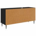 vidaXL TV skrinka GOTHA 102 x 33 x 51 cm Čierny dub Kompozitné drevo