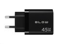 Nabíječka USB BLOW 76-033 GaN 45W USB-A + USB-C + 1m kabel USB-C