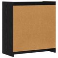 vidaXL Servírovacia skriňa Čierny dub 72 x 36 x 80 cm Kompozitné drevo