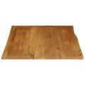 vidaXL Stolová doska 100x80x2,5 cm živý okraj masívne mango