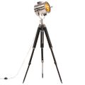 vidaXL Lampa na statíve, mangový masív 165 cm