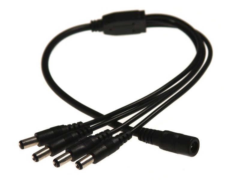 Aipa CP-PR-04 Napájecí kabel až pro čtyři kamery (samice - 4x samec)
