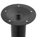 Teleskopické stolové nohy, čierne, 710 mm-1100 mm 2 ks