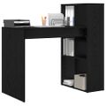 vidaXL Stôl Čierny dub Kompozitné drevo 108 x 55 x 103.5 cm