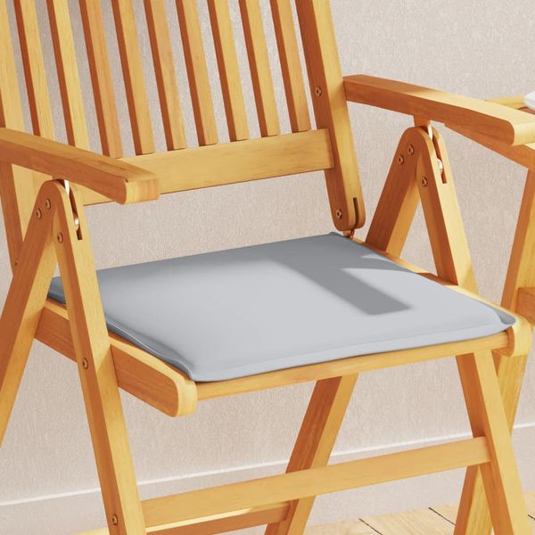 vidaXL Záhradné podsedáky 6 ks svetlosivé 45x45x2 cm štvorcové