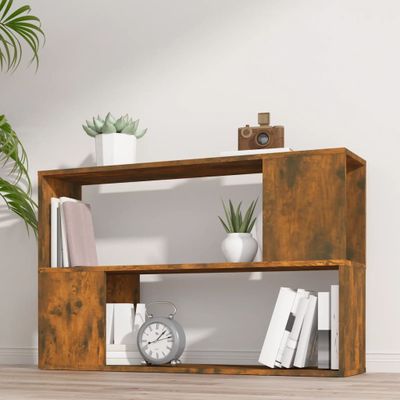 vidaXL Knižnica hnedý dub 100x24x63 cm spracované drevo