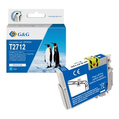 alt. kazeta G&G pre EPSON T2712 WorkForce WF-3620DWF / WF-7110DTW / WF-7620DTWF / WF-3640DTWF / WF-7610DWF (15ml)