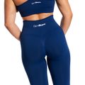 Dámske bezšvové legíny Sculpt Navy - GymBeam, veľkosť L