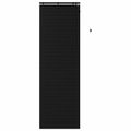 vidaXL Žalúzia Čierna 85 x 250 cm 35 mm Masívne Paulownia drevo