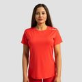 Dámske tričko Limitless Hot Red - GymBeam, veľkosť XXL, veľkosť oblečenia XXL