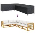 vidaXL Obal na nábytok 330 x 255 x 80 cm 600D Oxford tkanina Tvar L