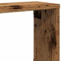 vidaXL Nástenné poličky v tvare kocky 100x15x30 cm kompozitné drevo
