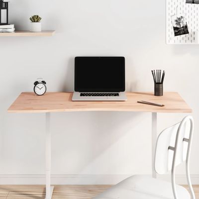 vidaXL Stolová doska 110x(50-55)x1,5 cm masívny buk