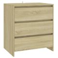 vidaXL Komoda dub sonoma 70x41x75 cm spracované drevo